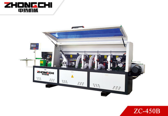 comprar ZC-450B Máquina de bandaje de borde de madera Máquina automática de bandaje de borde 8.1KW Fabricación en línea