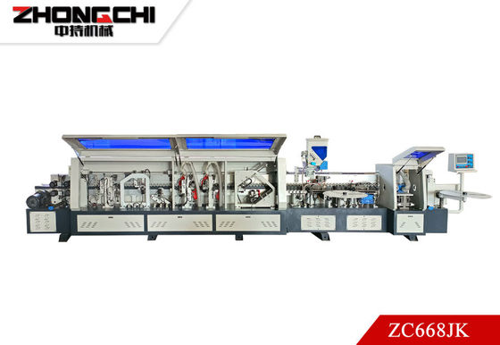 22KW de potencia máquina de bordado de madera espesor de 10-60 mm máquina de banda de borde de madera