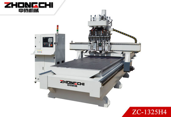 ZC-1325H4 Máquina de corte CNC de cuatro cabezas máquina de tallado de madera